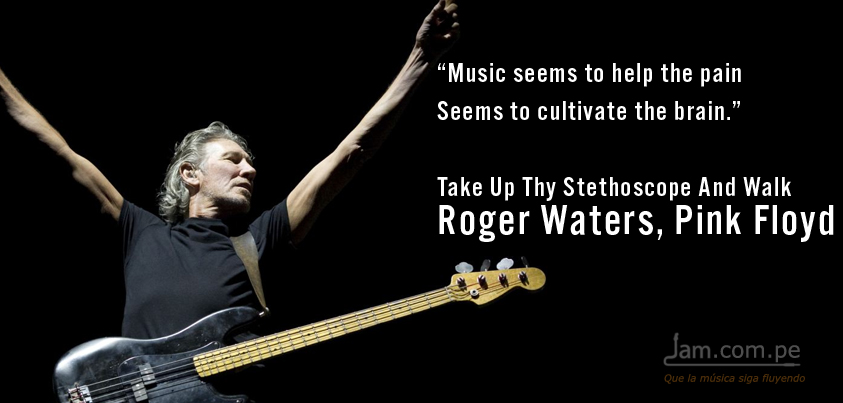 Music seems to help the pain, seems to cultivate the brain