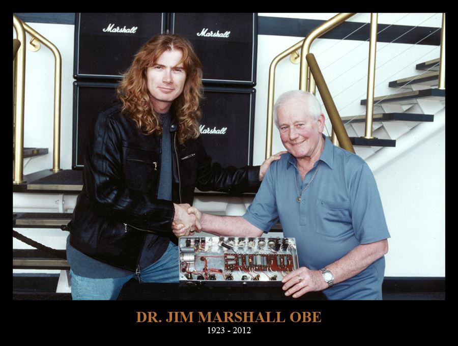 R.I.P. Jim Marshall (1923 - 2012), creador de los amplificadores Marshall