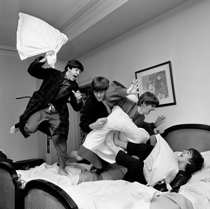 Pijamada con los Beatles