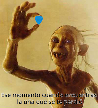 Ese momento cuando encuentras la uña que se te perdió