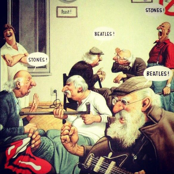 ¿Stones o Beatles?