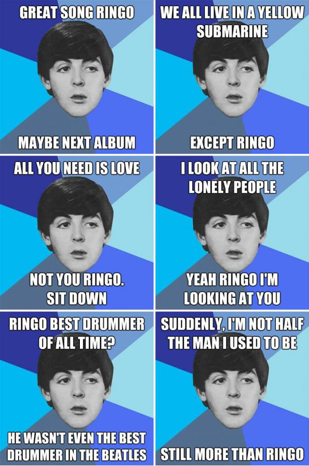 Bullying contra Ringo Starr